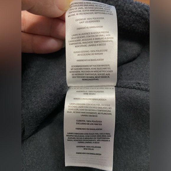 Columbia Mens Dark Grey Fleece Vest 2X - Picture 9 of 10